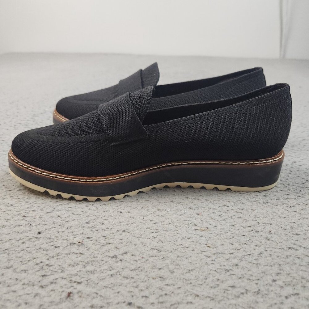 Me Too Women's Black Steampunk Penny Loafers Size 8.5M Comfort Slip On Shoes - Picture 4 of 13